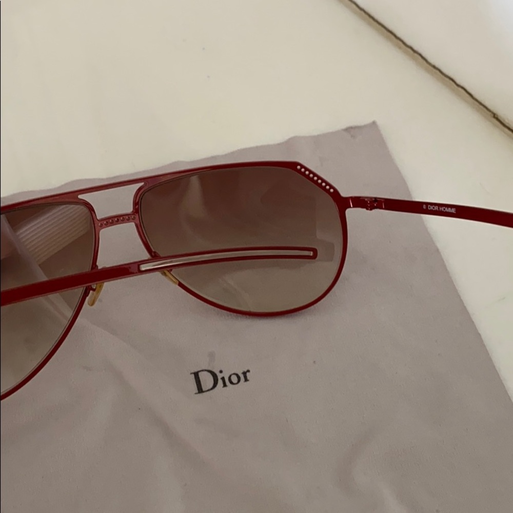 Dior Metal Aviator Sunglasses - Picture 5 of 14